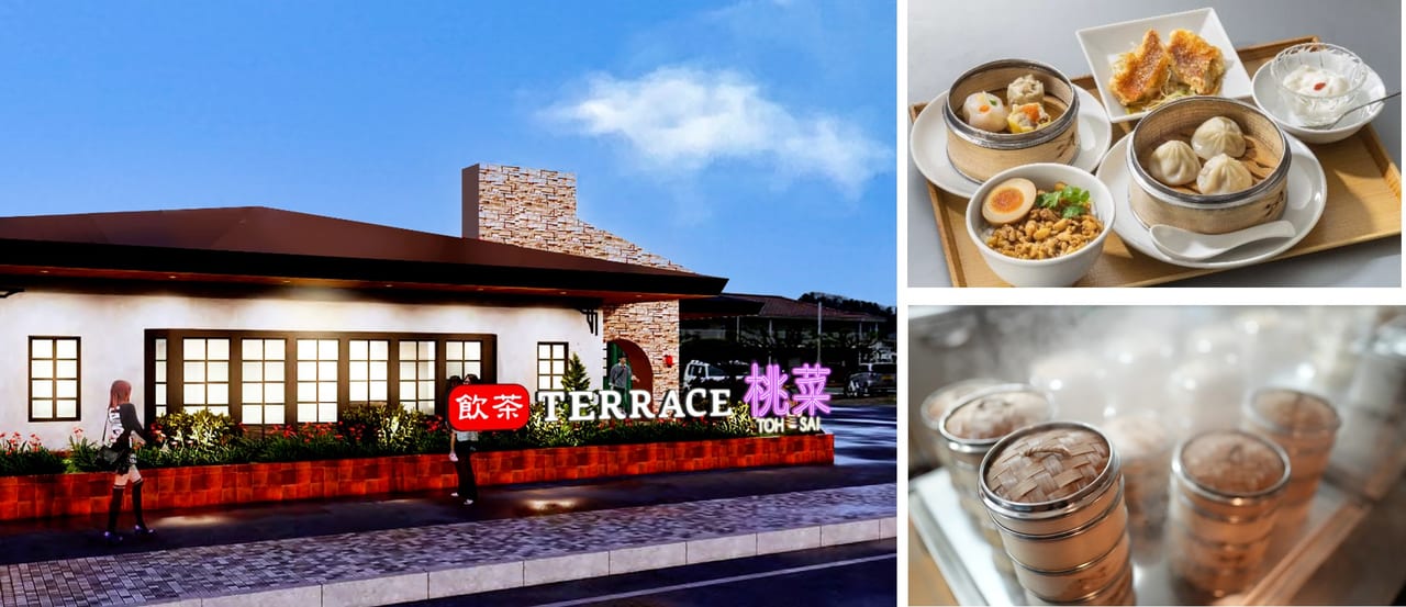 飲茶TERRACE桃菜グランドオープン②