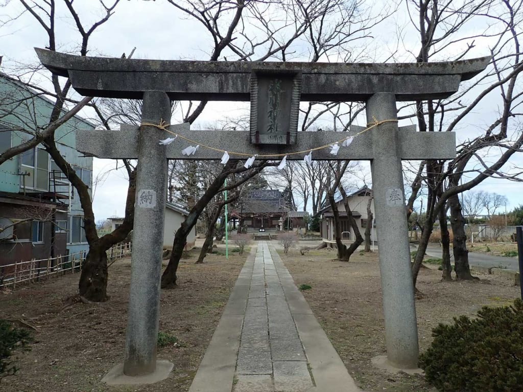県指定文化財『老袋の弓取式』が行われる氷川神社