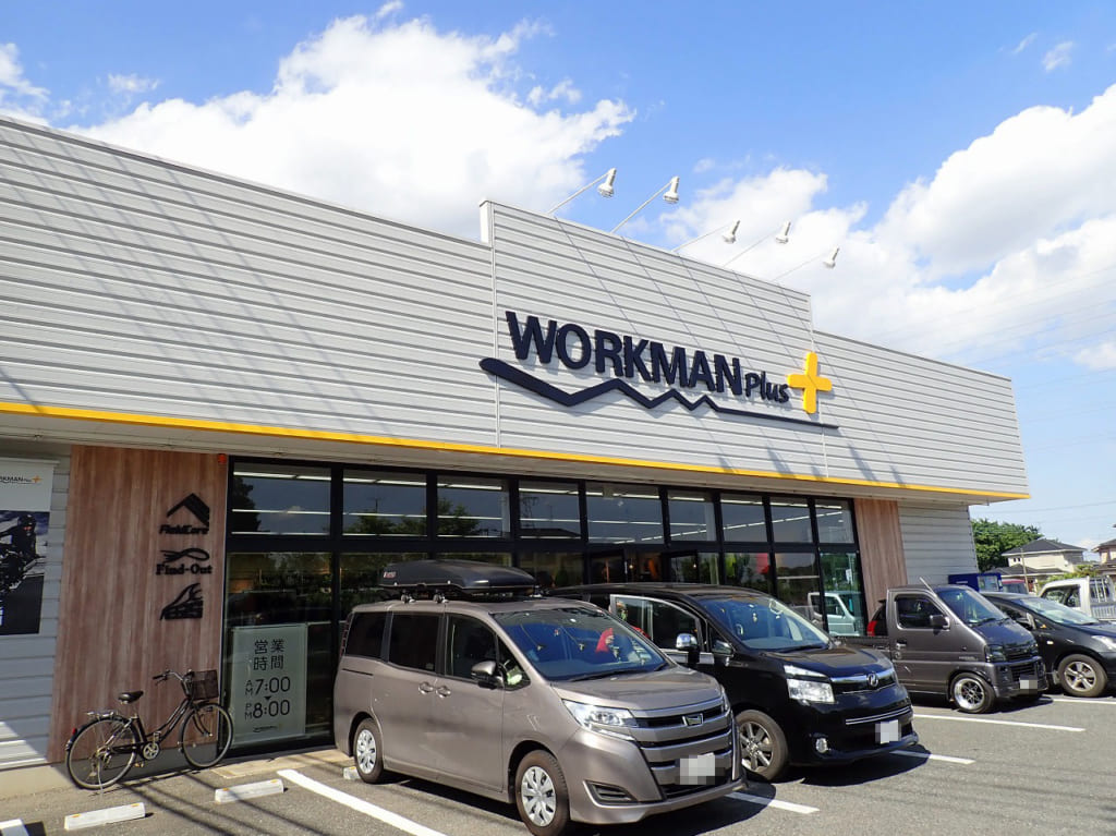 2020年4月に『ワークマンプラス』としてリニューアルオープンした川越今福店