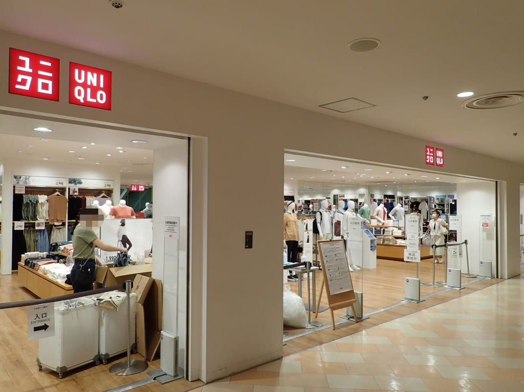 川越駅のそばにある『ユニクロ・アトレマルヒロ川越店』