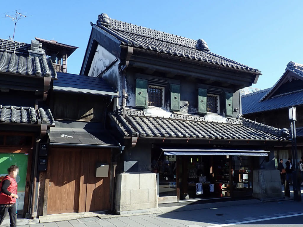 観光地・川越の町並み
