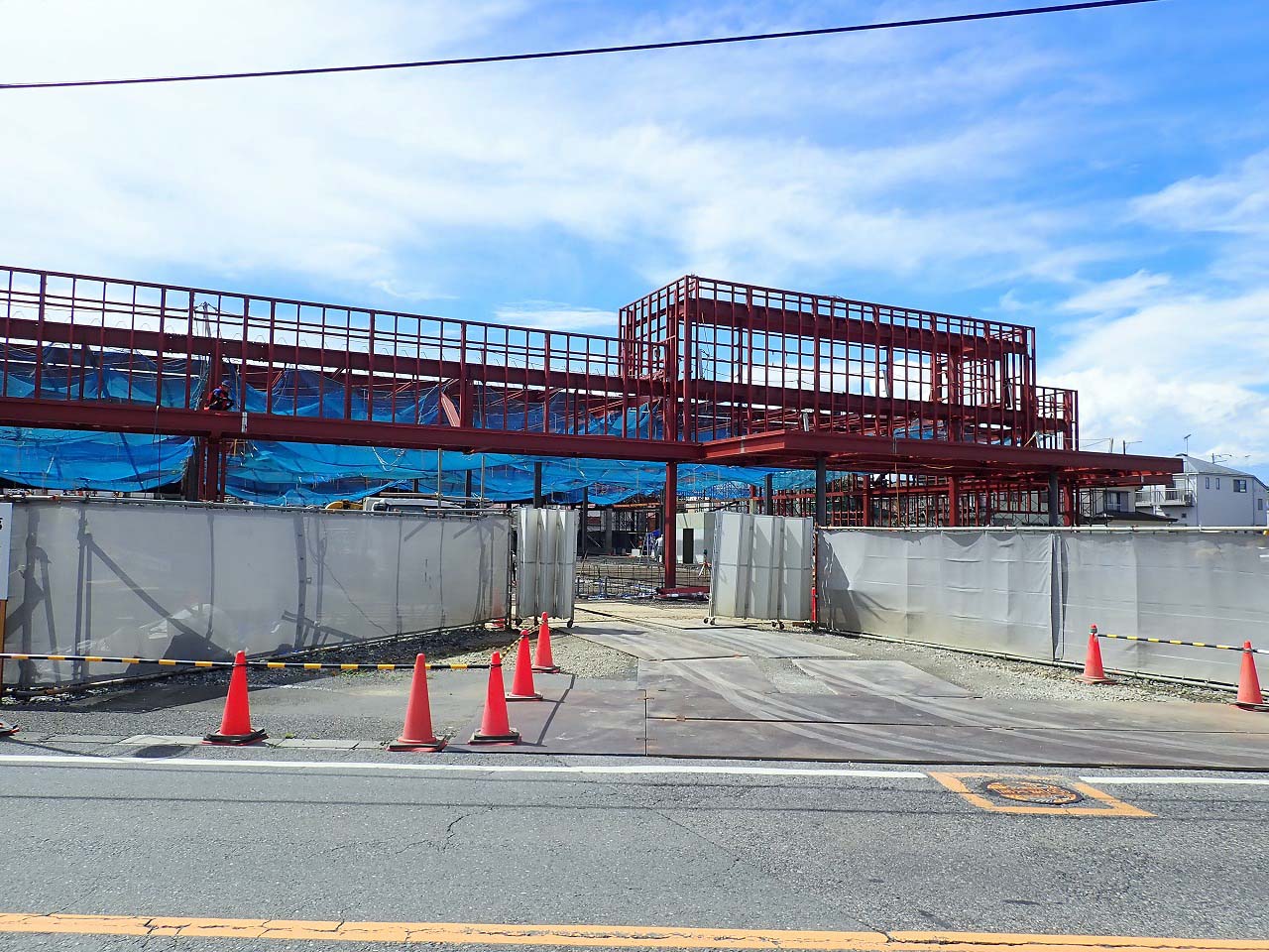 川越市 霞ヶ関駅近く サミットストア の跡地にできる ヤオコー の工事が進んでいます オープンはいつ 号外net 川越市