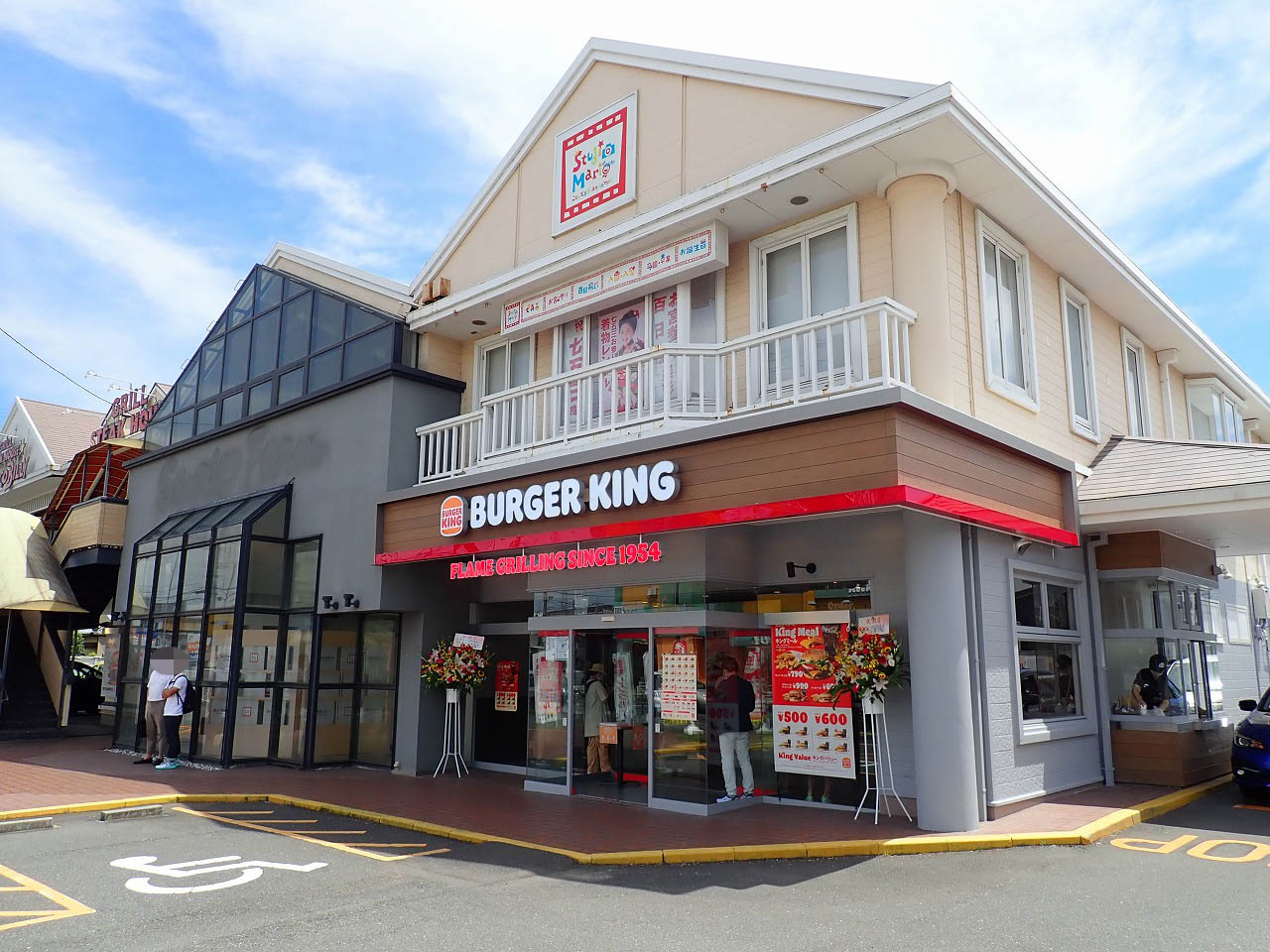 2021年8月にオープンした『バーガーキング　16号川越店』