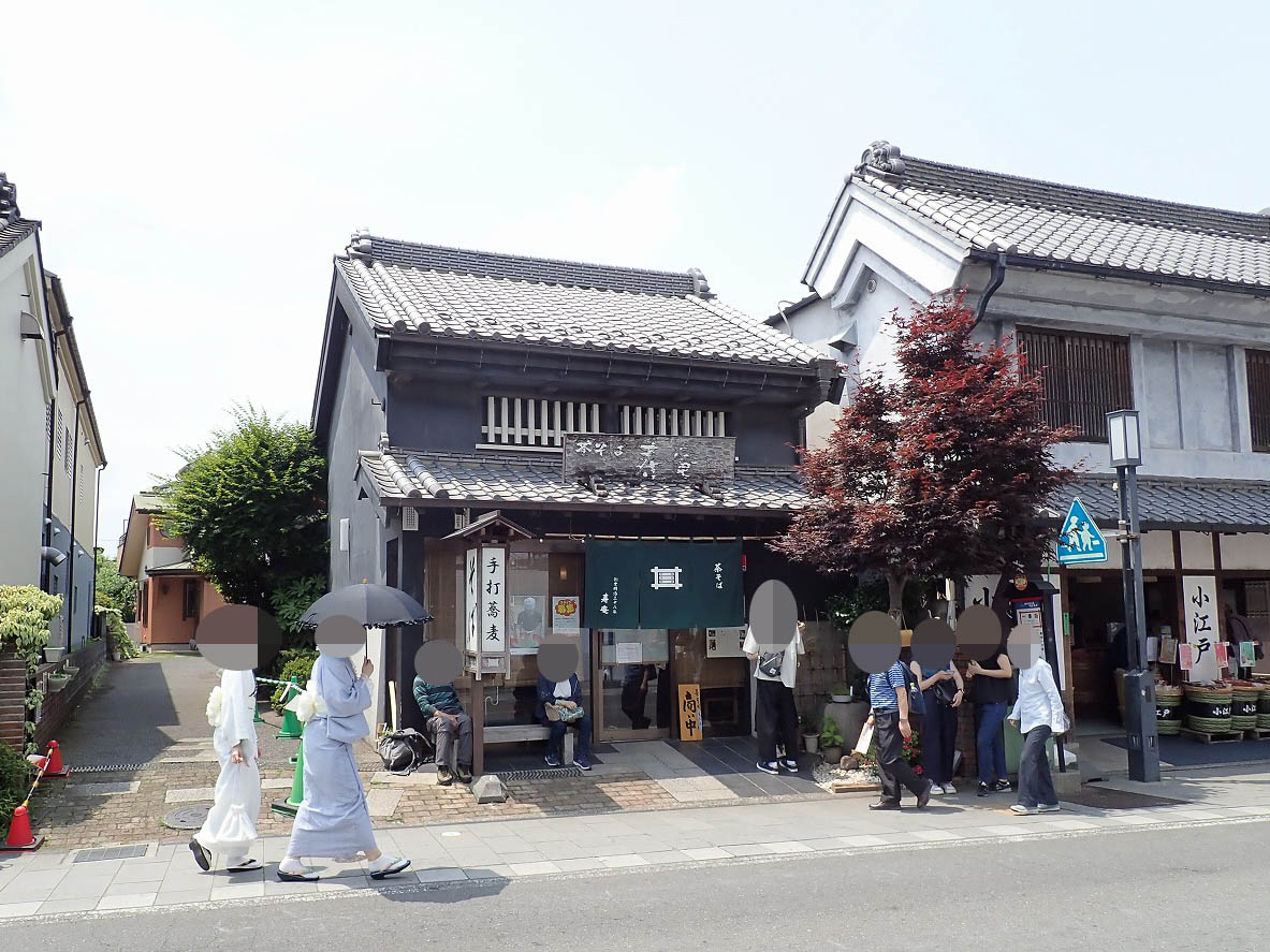 川越の人気のお蕎麦屋さん『寿庵 蔵のまち店』