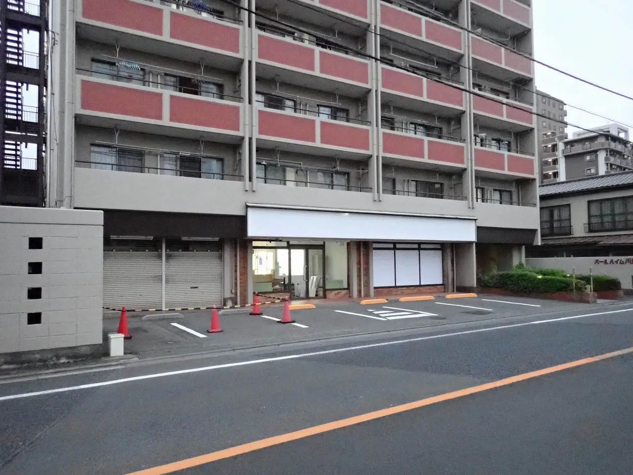 2024年に内装工事が進められている『セブン-イレブン 川越菅原町店』の跡地