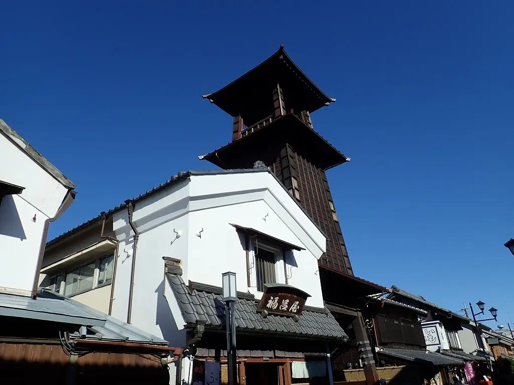 川越のシンボル「時の鐘」