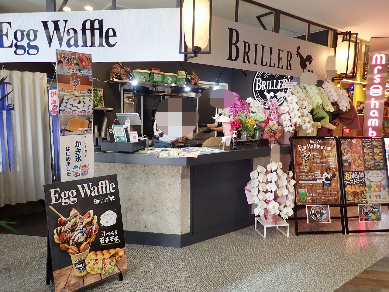 2025年6月に川越にオープンの『エッグワッフル専門店 BRILLER』R