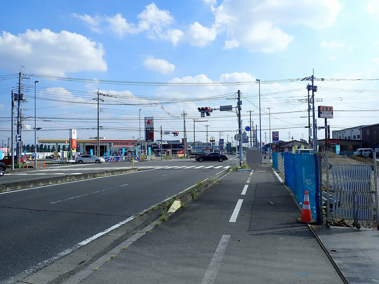 2025年に飲食店がオープン予定の『ファミリーマート 川越上寺山西店』の跡地