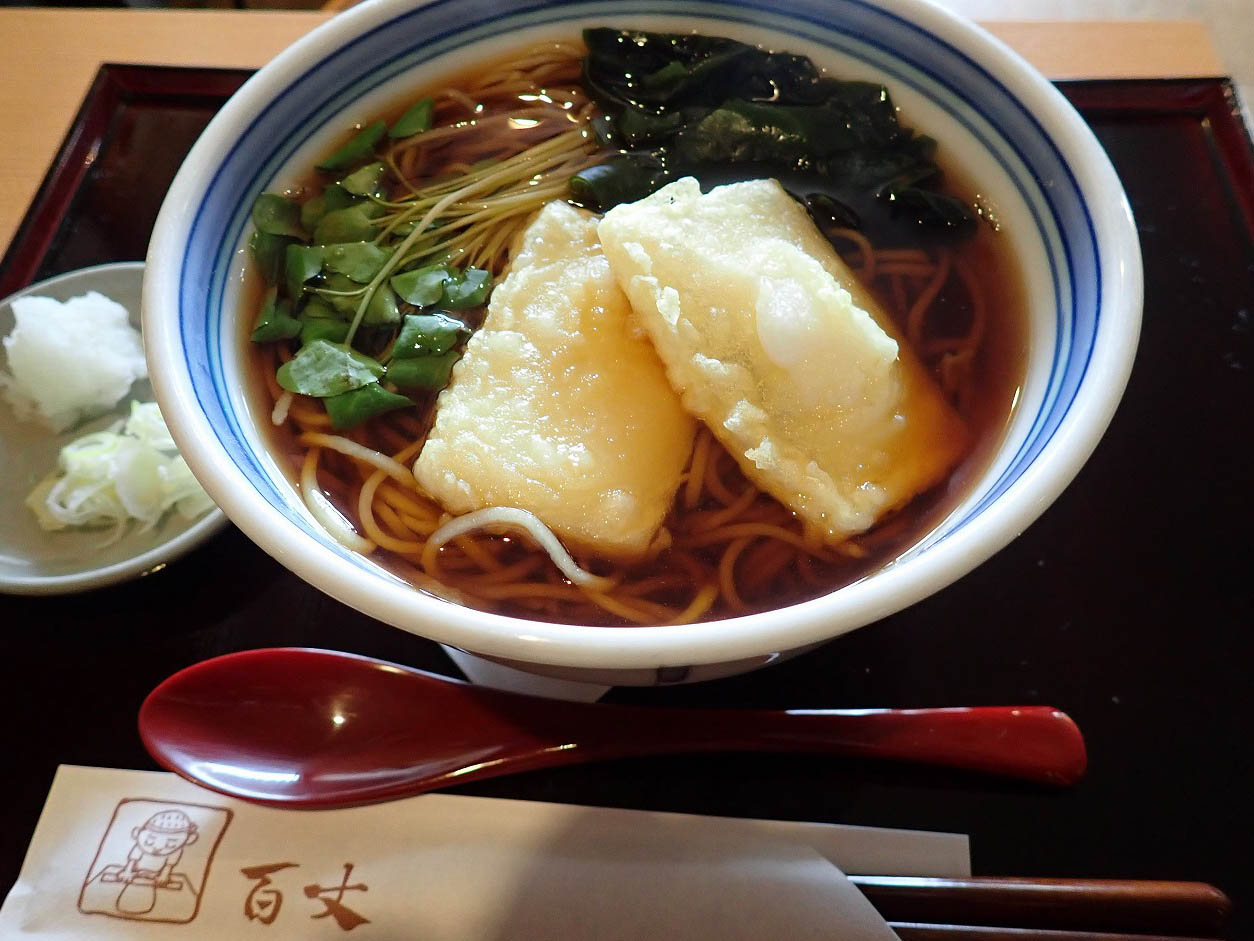 川越のお蕎麦の名店『百丈』