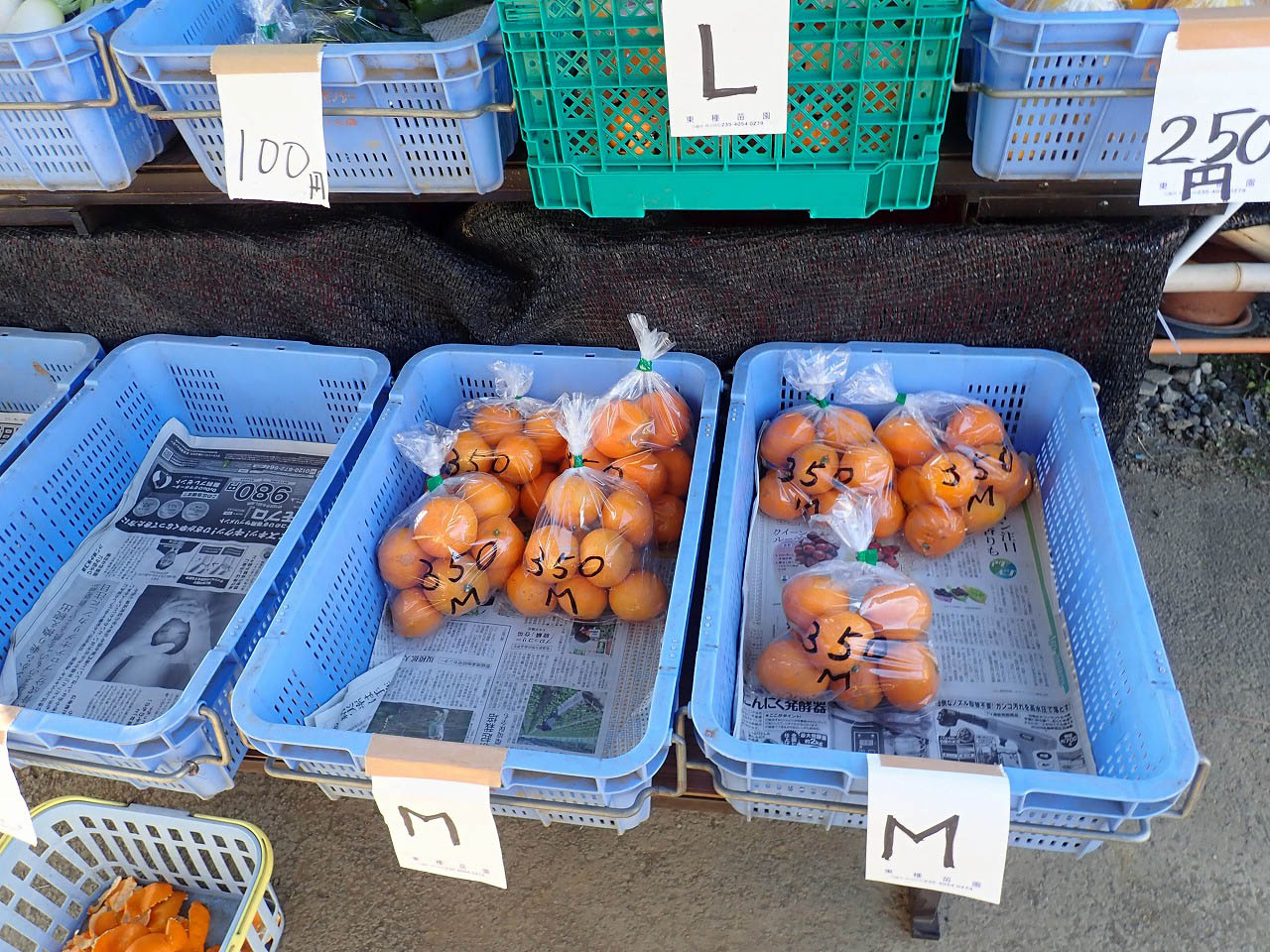 川越産のレモンの販売所