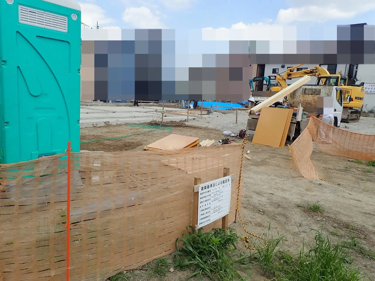 2026年5月時点では工事中の川越市内の現場