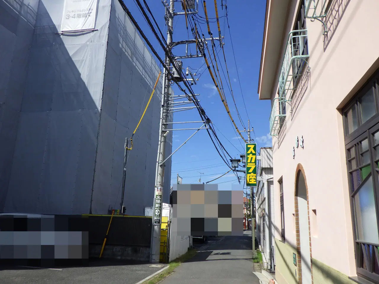 2026年9月の川越市内の住宅の新築工事の様子