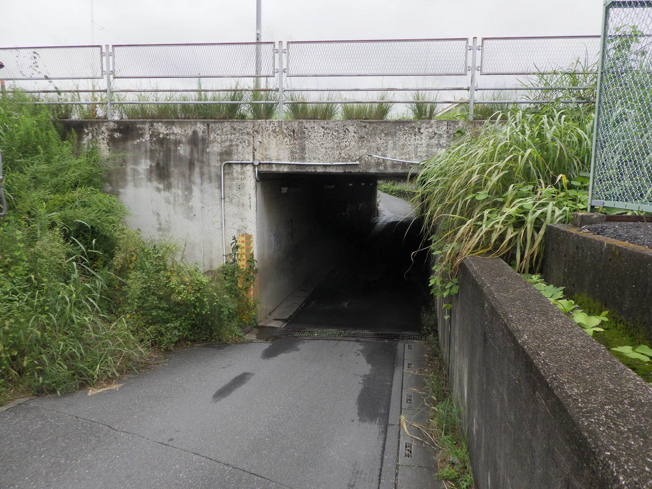 川越のアンダーパス